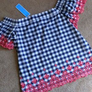 NWT Draper James off the shoulder top